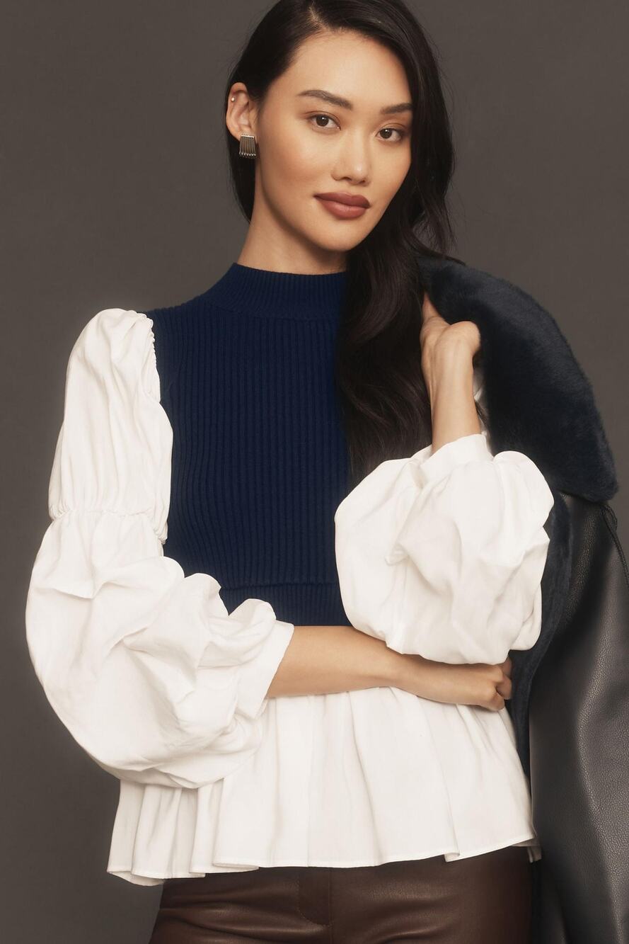 English Factory Twofer Sweater - New Medium